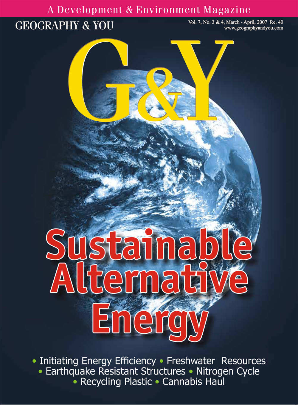 Sustainable Alternative Energy cover